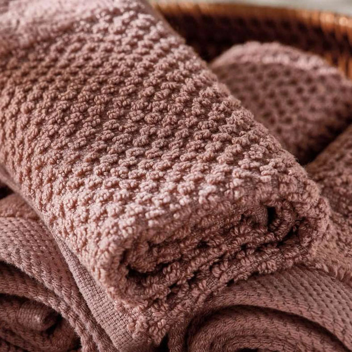 Retreat 4Pcs Fingertip Towel 30X30Cm - Blush