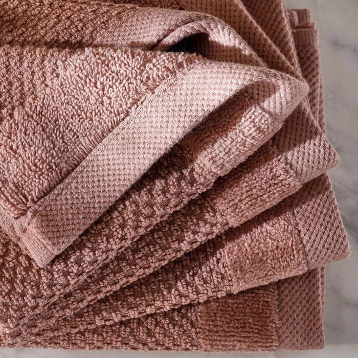 Retreat 4Pcs Fingertip Towel 30X30Cm - Blush