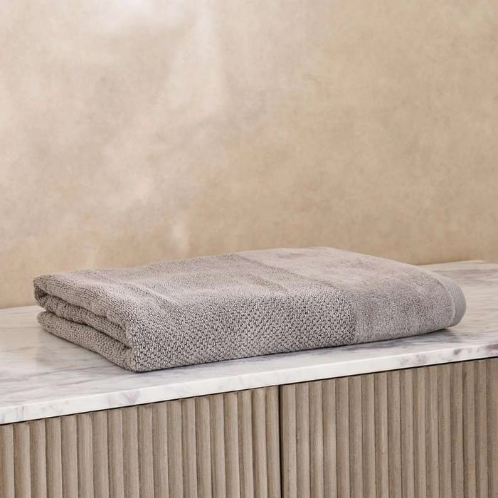Retreat Bath Sheet 90X150Cm - Grey