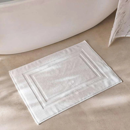 Retreat Bathmat White 50X70Cm - White Pan Home