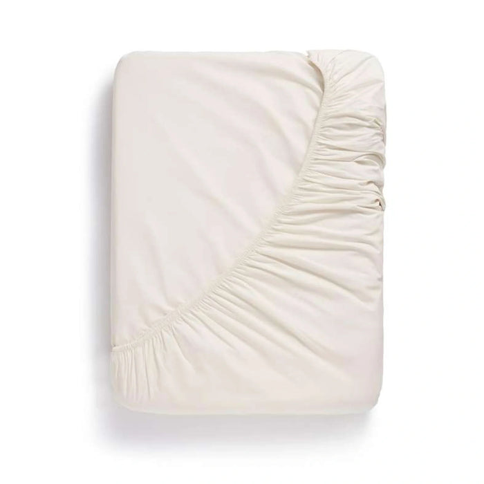 Retreat Full Fitted Sheet 120X200+33Cm - Cream