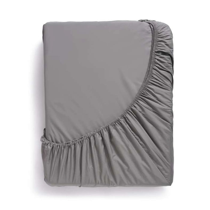Retreat Full Fitted Sheet 120X200+33Cm - Storm Grey