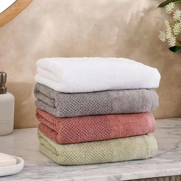 Retreat Hand Towel Grey Pan Home