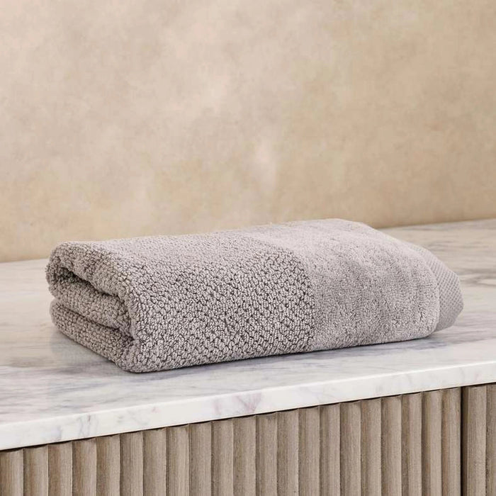 Retreat Hand Towel Grey Pan Home