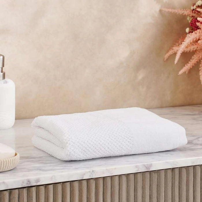Retreat Hand Towel White Pan Home
