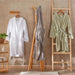 Retreat Hooded Bathrobe L/Xl - White Pan Home