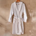 Retreat Hooded Bathrobe S/M - White Pan Home