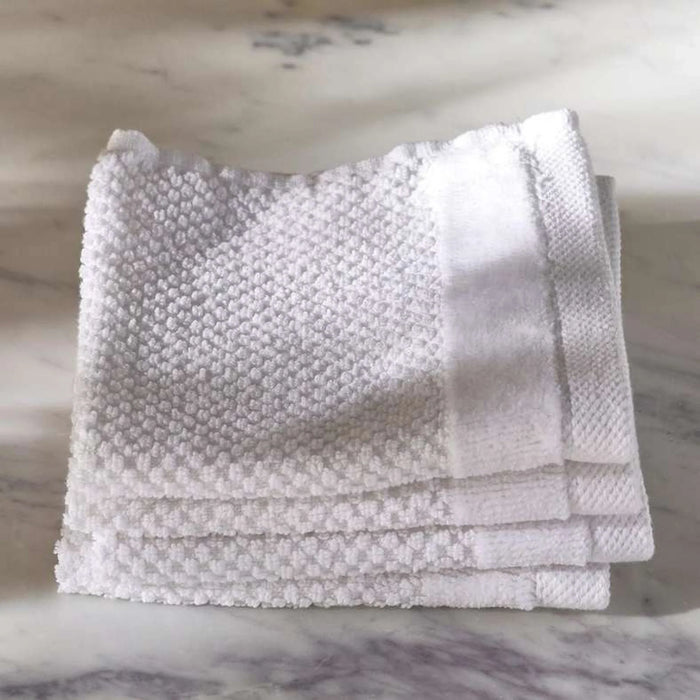 Retreat S/4 Fingertip Towel White 30X30Cm