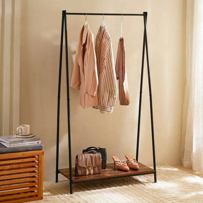 Retro Cloth Rack 80X37.5X150Cm - Black Pan Home