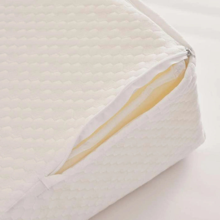 Reve Memory Foam Top Wedge Pillow 55X55X19Cm - White