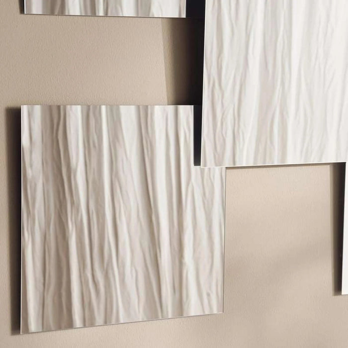 Revel 5-Piece Decorative Mirrors 30X30Cm - Clear Pan Home