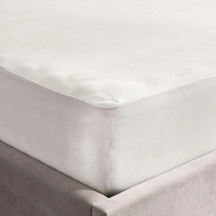 Revive Terry Waterproof Mattress Protector 120X200+33cm - White Pan Home