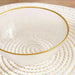 Rexy Serving Bowl Dia15X6.5Cm -Clear Gold Pan Home