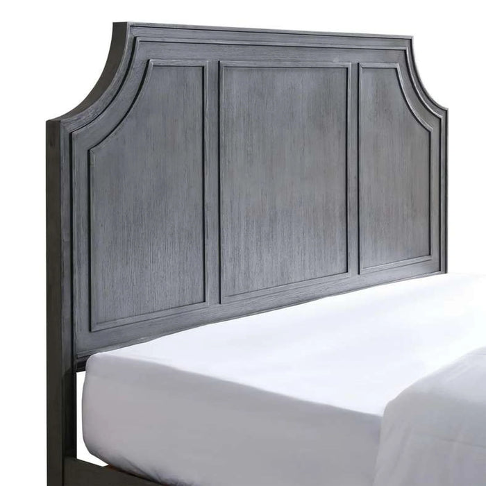 Rezza Bed 180X200Cm Solid Wood - Grey