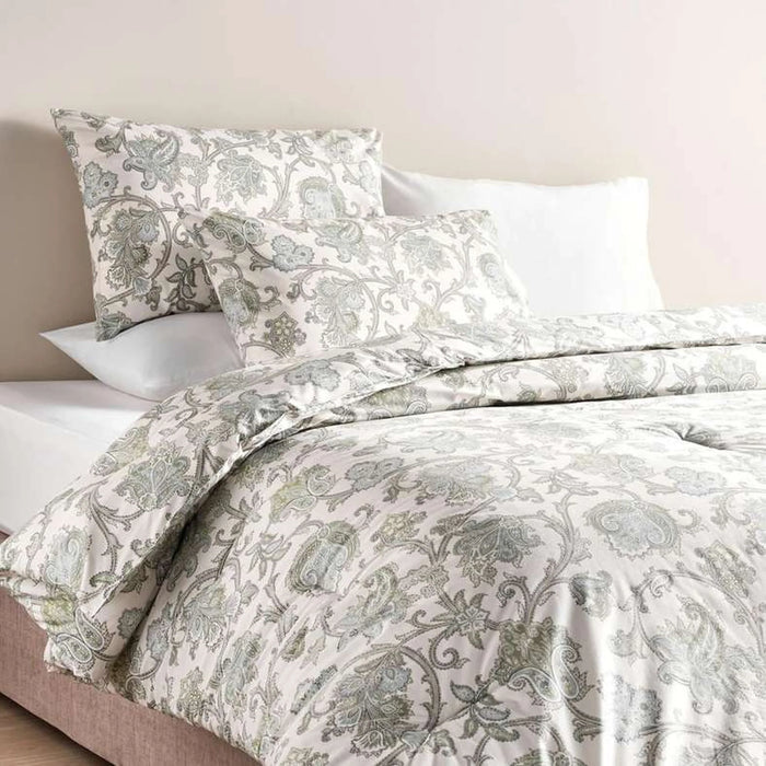 Rf Earl Paisley Printed 3-Piece Queen Comforter Set 200X240Cm - Green