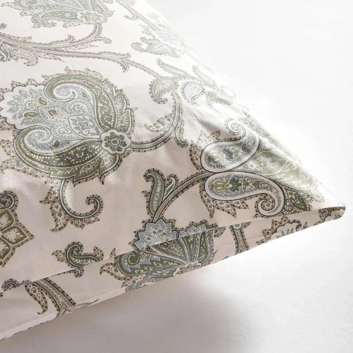 Rf Earl Paisley Printed 3-Piece Queen Comforter Set 200X240Cm - Green