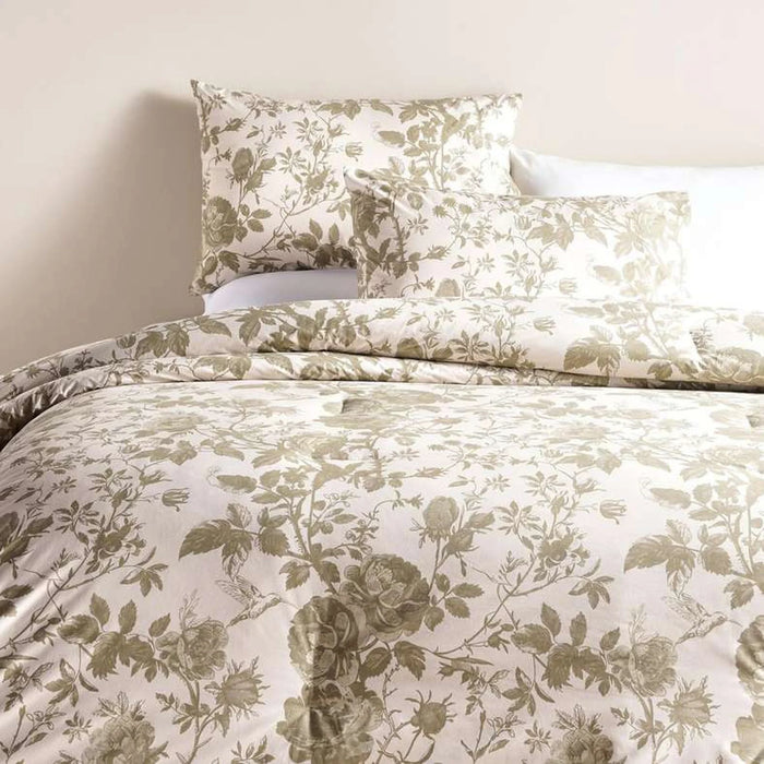 Rf Isla Toile Printed 3-Piece King Comforter Set 240X260Cm - Green
