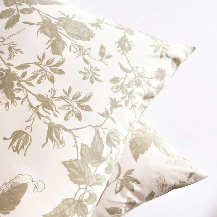 Rf Isla Toile Printed 3-Piece Queen Comforter Set 200X240Cm  -Green