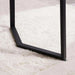 Rhian New 1+4 Dining Set - Natural Black Pan Home