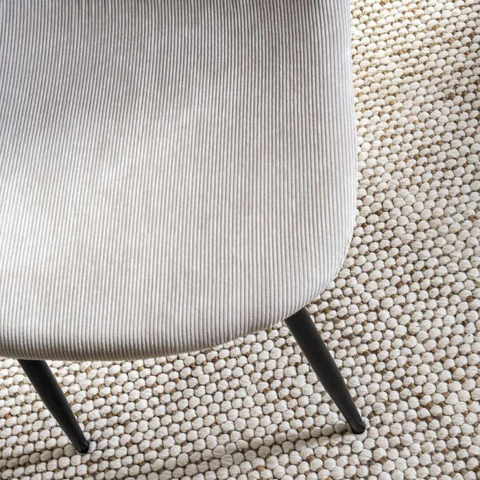 Rhodes Dining Chair - Beige Black
