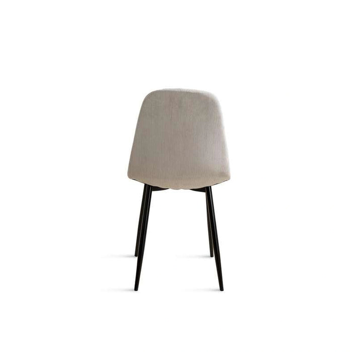 Rhodes Dining Chair - Beige Black