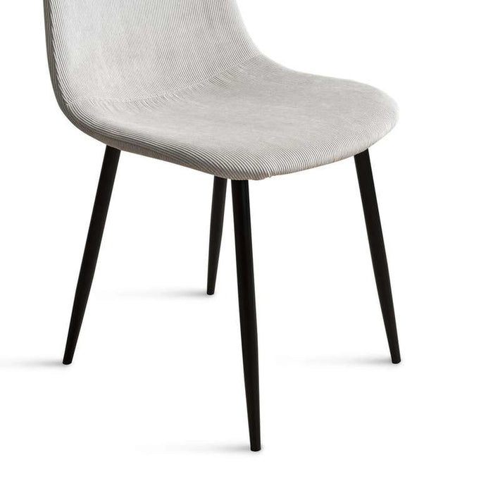 Rhodes Dining Chair - Beige Black