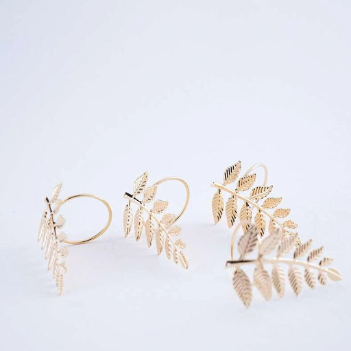 Ridah S/4 Napkin Ring Gold 6.3X5.5X4.3Cm Pan Home