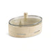 Riley Oval Food Warmer 2.5L -Beige Pan Home