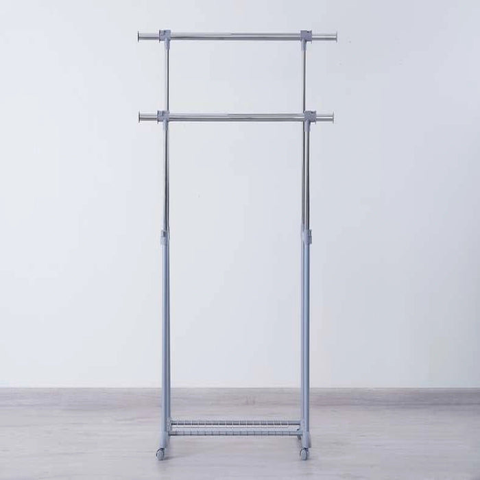 Rio Extendable Double Cloth Rack - Grey Pan Home