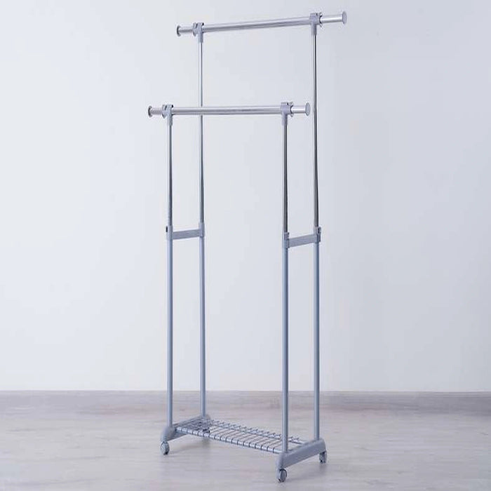 Rio Extendable Double Cloth Rack - Grey Pan Home