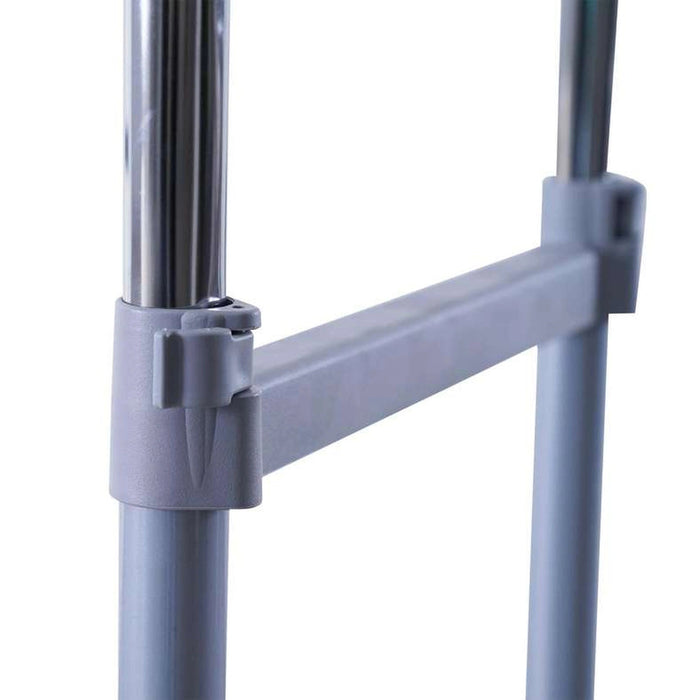 Rio Extendable Double Cloth Rack - Grey Pan Home