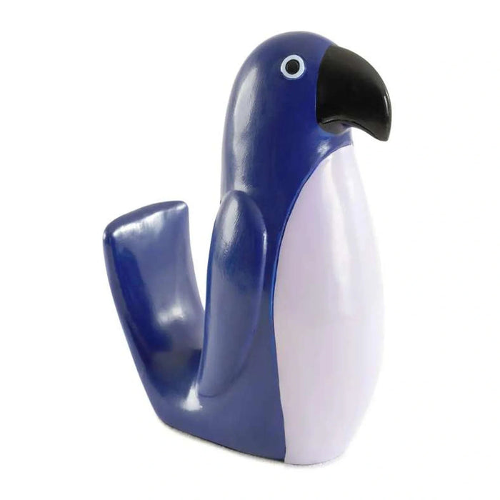 Rio Resin Parrot With Led Light 20X10X25Cm - Blue Pan Home