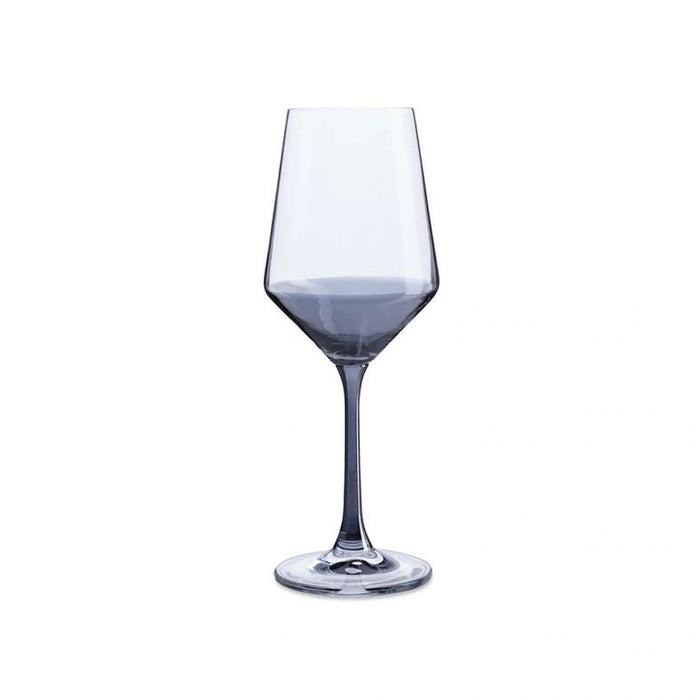 Riona Electroplated 4-Piece Stemware Glass Set 350Ml - Grey