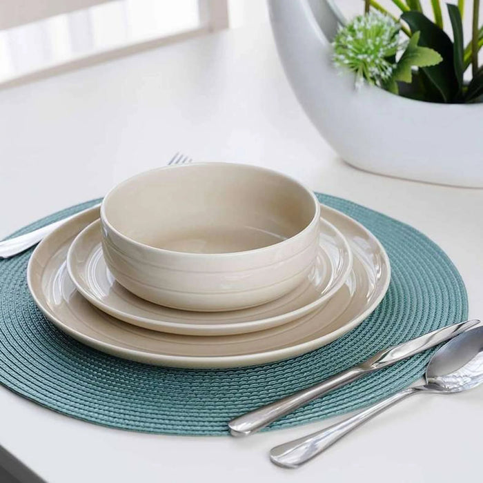 Ripples S/4 Placemat Seafoam Dia 38Cm