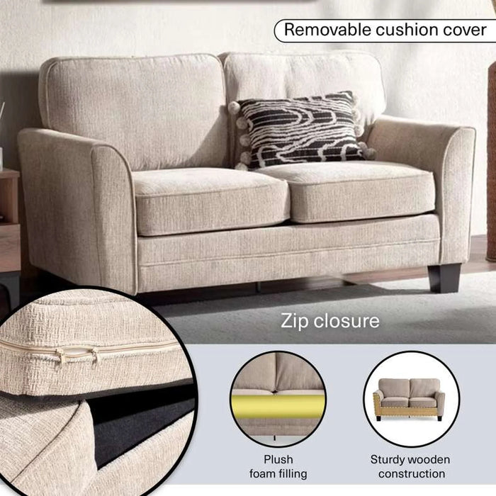 Riseup Single Seater Sofa - Beige