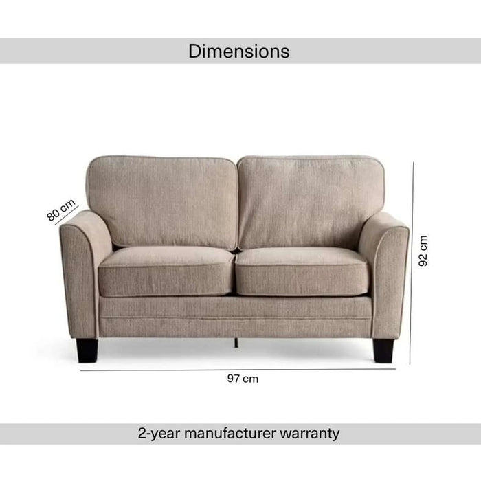 Riseup Single Seater Sofa - Beige