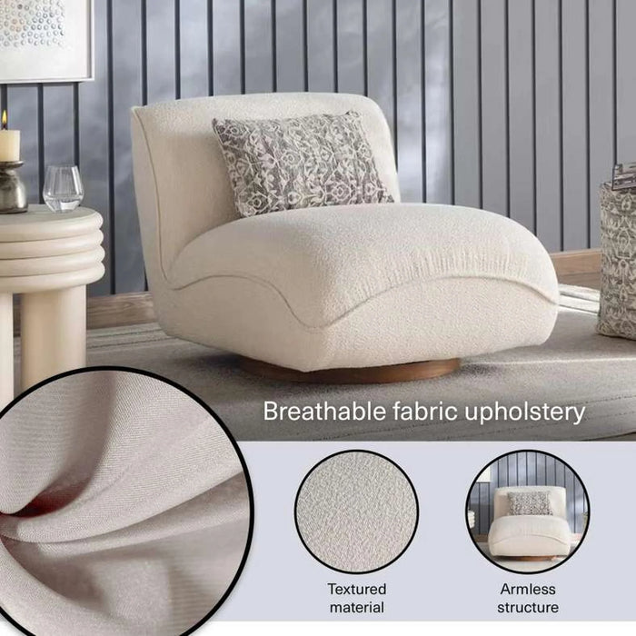 Risya Accent Chair - White