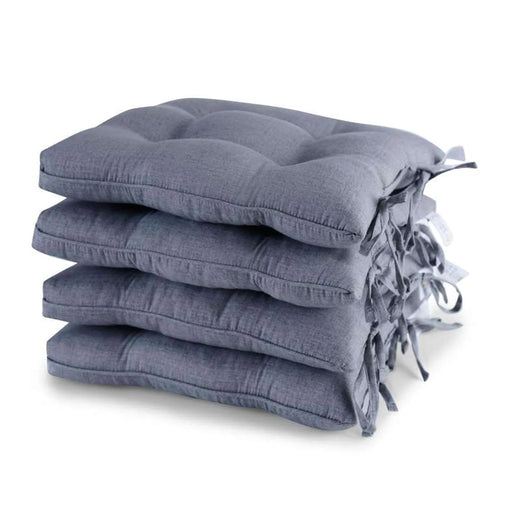 Riva 4-Piece Chairpad Set 43X43Cm-Grey Pan Home