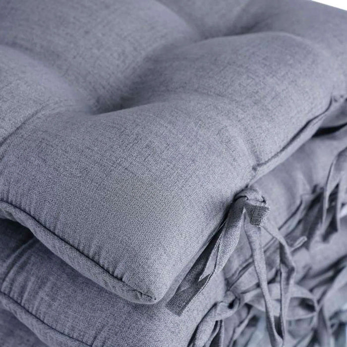 Riva 4-Piece Chairpad Set 43X43Cm-Grey Pan Home