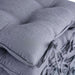 Riva 4-Piece Chairpad Set 43X43Cm-Grey Pan Home