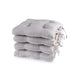 Riva 4-Piece Chairpad Set 43X43Cm-Ivory Pan Home
