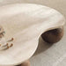 Riva Coffee Table Treventine - Cream Brown Pan Home