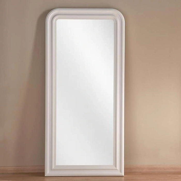 Rivo Wooden Corner Shelf 19.5X19.5X123Cm - White Pan Home