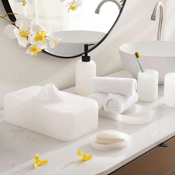 Robyn Toothbrush Holder- White Pan Home