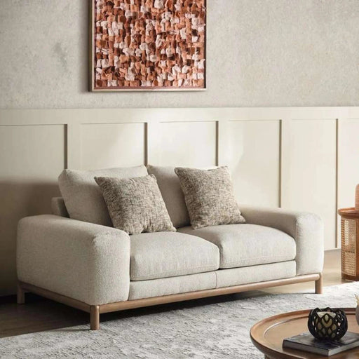 Rocan 2 Seater Sofa - Beige Pan Home