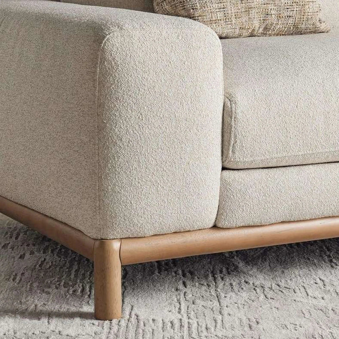 Rocan 3 Seater Sofa - Beige Pan Home