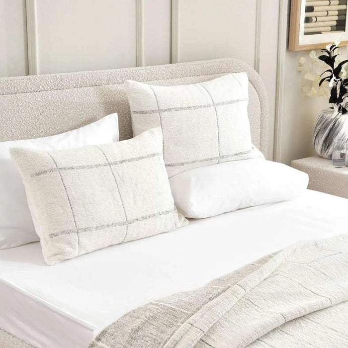 Rochelle Handwoven 3 Piece Bedspread Set 220X240cm - Ivory