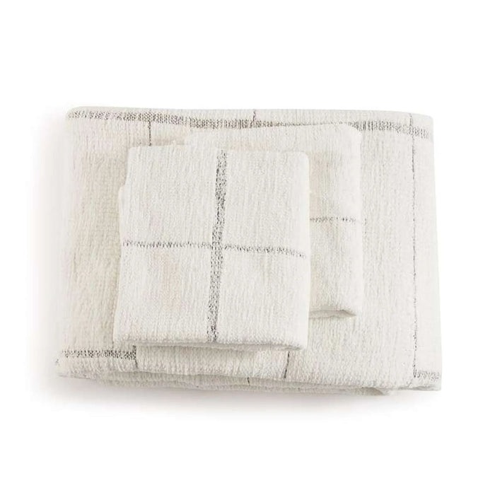Rochelle Handwoven 3 Piece Bedspread Set 220X240cm - Ivory