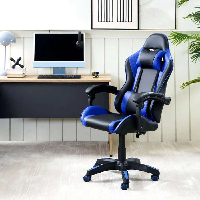 Rockstar Gaming Chair -Blue And Black Black