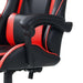 Rockstar Gaming Chair -Red And Black Black Pan Home